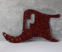 Load image into Gallery viewer, Precision P Bass Pickguard For USA Fender Red Brown Tortoise Shell Celluloid Top

