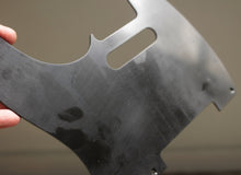 Load image into Gallery viewer, Aged Lefty Black 1 Ply Pickguard For 50s Telecaster Left Handed Blackguard
