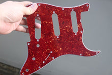 Load image into Gallery viewer, Standard Pickguard For 62 Strat For Fender  - Reddish Brown Tortoise Shell
