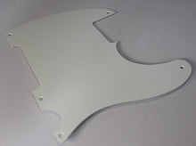 Load image into Gallery viewer, Esquire Pickguard For Vintage 50s USA Fender - White 1 Ply 1.6mm
