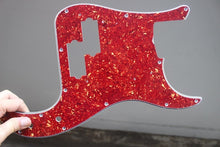 Load image into Gallery viewer, Precision P Bass Pickguard For USA Fender Red Brown Tortoise Shell Celluloid Top
