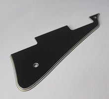 Load image into Gallery viewer, Aged Pickguard For Les Paul Custom Historic - Black 5 Ply
