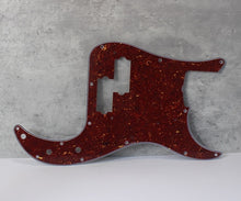 Load image into Gallery viewer, Precision P Bass Pickguard For USA Fender Red Brown Tortoise Shell Celluloid Top
