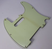 Load image into Gallery viewer, Aged 3 Ply 8 Hole 62 Pickguard For Telecaster Mint Green
