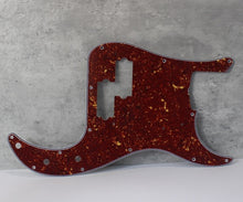 Load image into Gallery viewer, Precision P Bass Pickguard For USA Fender Red Brown Tortoise Shell Celluloid Top
