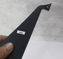 Load image into Gallery viewer, Aged Pickguard For Les Paul Custom Historic 3 Pickup - Black 5 Ply
