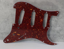 Load image into Gallery viewer, Standard Pickguard For 62 Strat For Fender  - Reddish Brown Tortoise Shell
