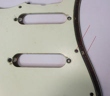 Load image into Gallery viewer, B Stock Montreux Guitars Lefty 64 Strat Pickguard For Strat Mint Ivory
