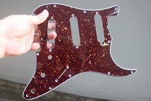Load image into Gallery viewer, Standard Pickguard For 62 Strat For Fender  - Dark Brown Tortoise Shell
