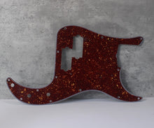 Load image into Gallery viewer, Precision P Bass Pickguard For USA Fender Red Brown Tortoise Shell Celluloid Top
