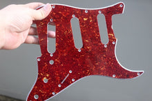 Load image into Gallery viewer, Standard Pickguard For 62 Strat For Fender  - Reddish Brown Tortoise Shell
