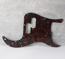 Load image into Gallery viewer, Pickguard For Fender Japan P Bass Brown Tortoise Shell Celluloid Top 4 Ply
