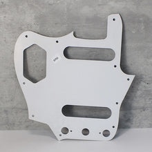 Load image into Gallery viewer, Pickguard For 62 Fender Jaguar Brown Tortoise Shell Celluloid Top White Back
