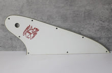 Load image into Gallery viewer, Aged Pickguard For Gibson Reverse Firebird w Accurate Screen Logo - 3 Ply White

