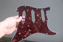 Load image into Gallery viewer, Standard Pickguard For 62 Strat For Fender  - Dark Brown Tortoise Shell
