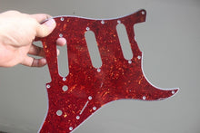 Load image into Gallery viewer, Standard Pickguard For 62 Strat For Fender  - Reddish Brown Tortoise Shell
