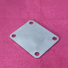 Load image into Gallery viewer, Aged Chrome Serial Number Stamped Neck Plate For Strat Tele 1962 , 63 - #92XXX
