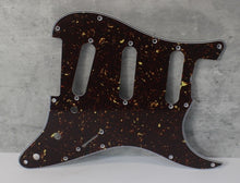 Load image into Gallery viewer, Standard Pickguard For 62 Strat For Fender  - Dark Brown Tortoise Shell
