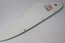 Load image into Gallery viewer, Aged Pickguard For Gibson Reverse Firebird w Accurate Screen Logo - 3 Ply White
