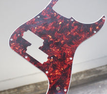 Load image into Gallery viewer, Pickguard For Fender Japan P Bass Brown Tortoise Shell Celluloid Top 4 Ply

