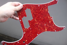 Load image into Gallery viewer, Precision P Bass Pickguard For USA Fender Brown Tortoise Shell Celluloid Top
