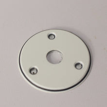 Load image into Gallery viewer, 58 Flying V Replacement Round Jack Plate For Gibson USA - White 3 Ply
