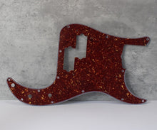 Load image into Gallery viewer, Precision P Bass Pickguard For USA Fender Red Brown Tortoise Shell Celluloid Top
