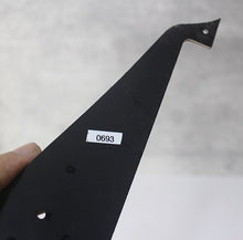 Load image into Gallery viewer, Aged Pickguard For Les Paul Custom Historic 3 Pickup - Black 5 Ply
