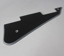 Load image into Gallery viewer, Pickguard For Gibson Les Paul Custom w/ Gold Bracket - Black 5 Ply
