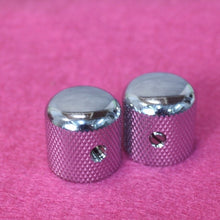 Load image into Gallery viewer, Gotoh Dome Knobs For Solid Shaft CTS Pots - Chrome (2)
