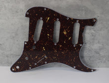 Load image into Gallery viewer, Standard Pickguard For 62 Strat For Fender  - Dark Brown Tortoise Shell
