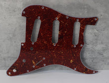 Load image into Gallery viewer, Standard Pickguard For 62 Strat For Fender  - Reddish Brown Tortoise Shell
