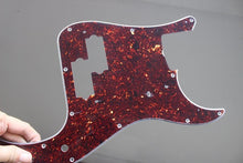 Load image into Gallery viewer, Precision P Bass Pickguard For USA Fender Dark Brown Tortoise Shell Celluloid
