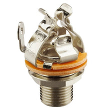 Load image into Gallery viewer, Pure Tone 1/4" Mono Output Jack Socket for Electric Guitars PTT1 - Nickel
