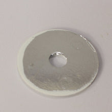 Load image into Gallery viewer, 58 Flying V Replacement Round Jack Plate For Gibson USA - White 3 Ply
