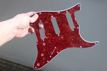 Load image into Gallery viewer, Standard Pickguard For 62 Strat For Fender  - Reddish Brown Tortoise Shell
