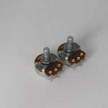 Load image into Gallery viewer, Alpha Pots Solid Shaft Audio A250K Set of 2 For Telecaster, P Bass
