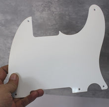 Load image into Gallery viewer, Esquire Pickguard For Vintage 50s USA Fender - White 1 Ply 1.6mm
