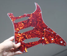 Load image into Gallery viewer, Standard Pickguard For 65 Strat For USA Fender  - Brown Celluloid Tortoise Shell
