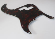 Load image into Gallery viewer, Pickguard For Fender Japan P Bass Brown Tortoise Shell Celluloid Top 4 Ply

