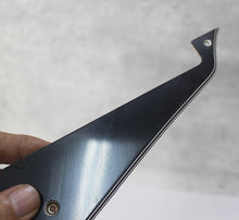 Load image into Gallery viewer, Aged Pickguard For Les Paul Custom Historic 3 Pickup - Black 5 Ply
