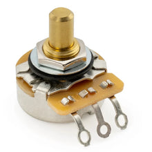 Load image into Gallery viewer, CTS Vintage Style 450 Series 250K Solid Brass Shaft Audio Pot - A250K
