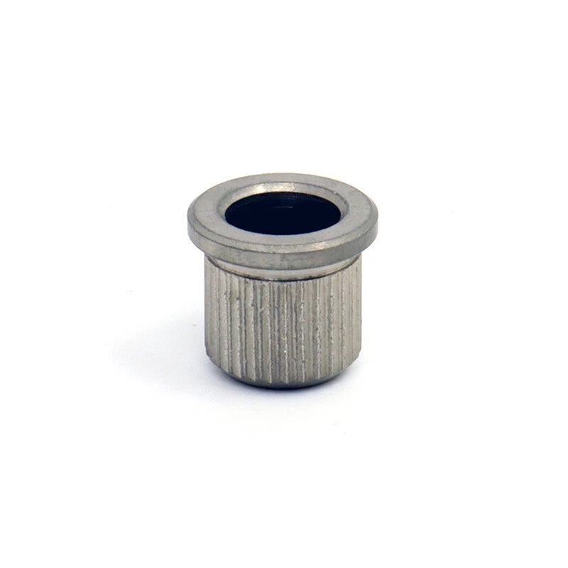Gotoh String Bushings Ferrules For Guitar Bodies (6) - Aged Nickel