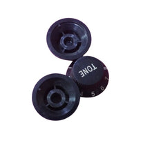 Load image into Gallery viewer, Aged Knobs Set For Japan Stratocaster - Black
