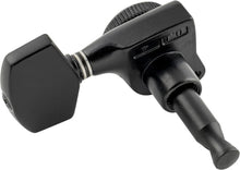 Load image into Gallery viewer, 3+3 Locking Tuners 18:1 Electric Acoustic Guitars Metal Locking Cap - Black #2
