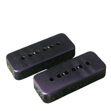 Load image into Gallery viewer, Aged P90 Soapbar Pickup Covers (2) Black 50mm
