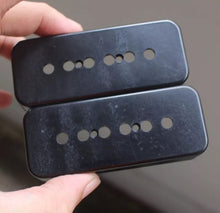 Load image into Gallery viewer, Aged P90 Soapbar Pickup Covers (2) Black 50mm
