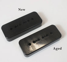 Load image into Gallery viewer, Aged P90 Soapbar Pickup Covers (2) Black 50mm
