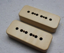 Load image into Gallery viewer, Aged P90 Soapbar Pickup Covers (2) Cream 49.2mm
