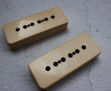 Load image into Gallery viewer, Aged P90 Soapbar Pickup Covers (2) Cream 50mm
